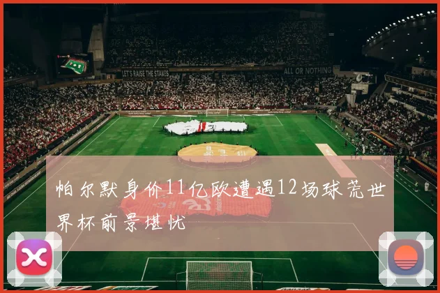 帕尔默身价11亿欧遭遇12场球荒世界杯前景堪忧
